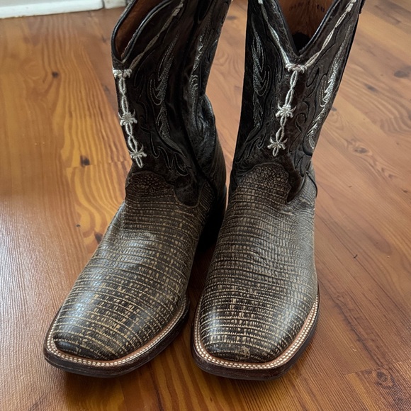 Western Leather Cowboy Boots main image 10